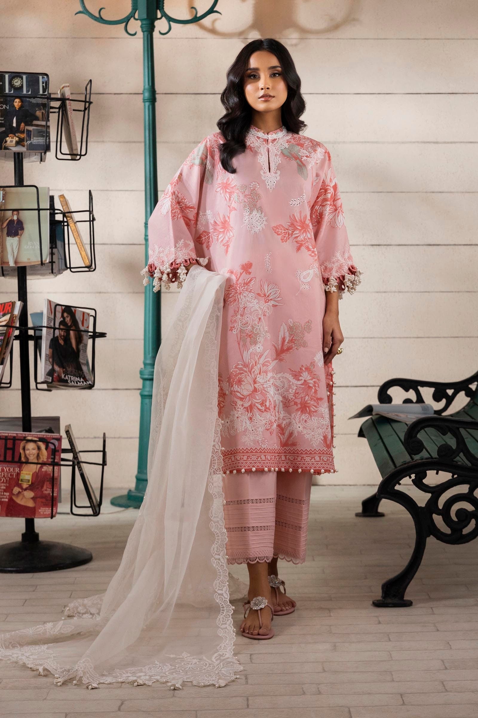 Sana Safinaz | Muzlin Spring 25 | M251-020A-3CS - Official Sana Safinaz - Agha Fabrics UK