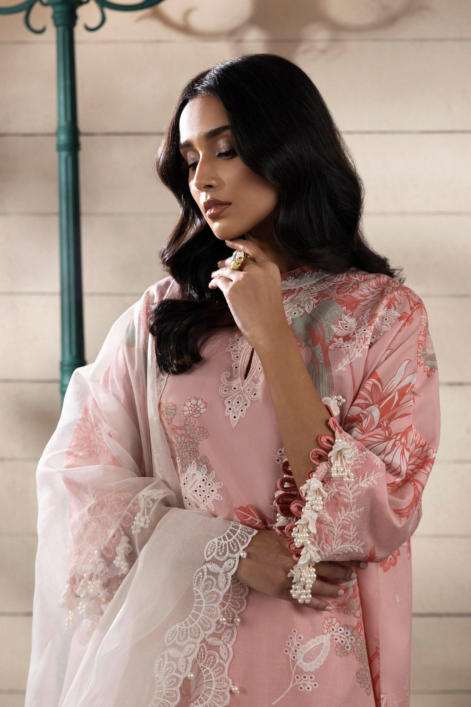 Sana Safinaz | Muzlin Spring 25 | M251-020A-3CS - Official Sana Safinaz - Agha Fabrics UK