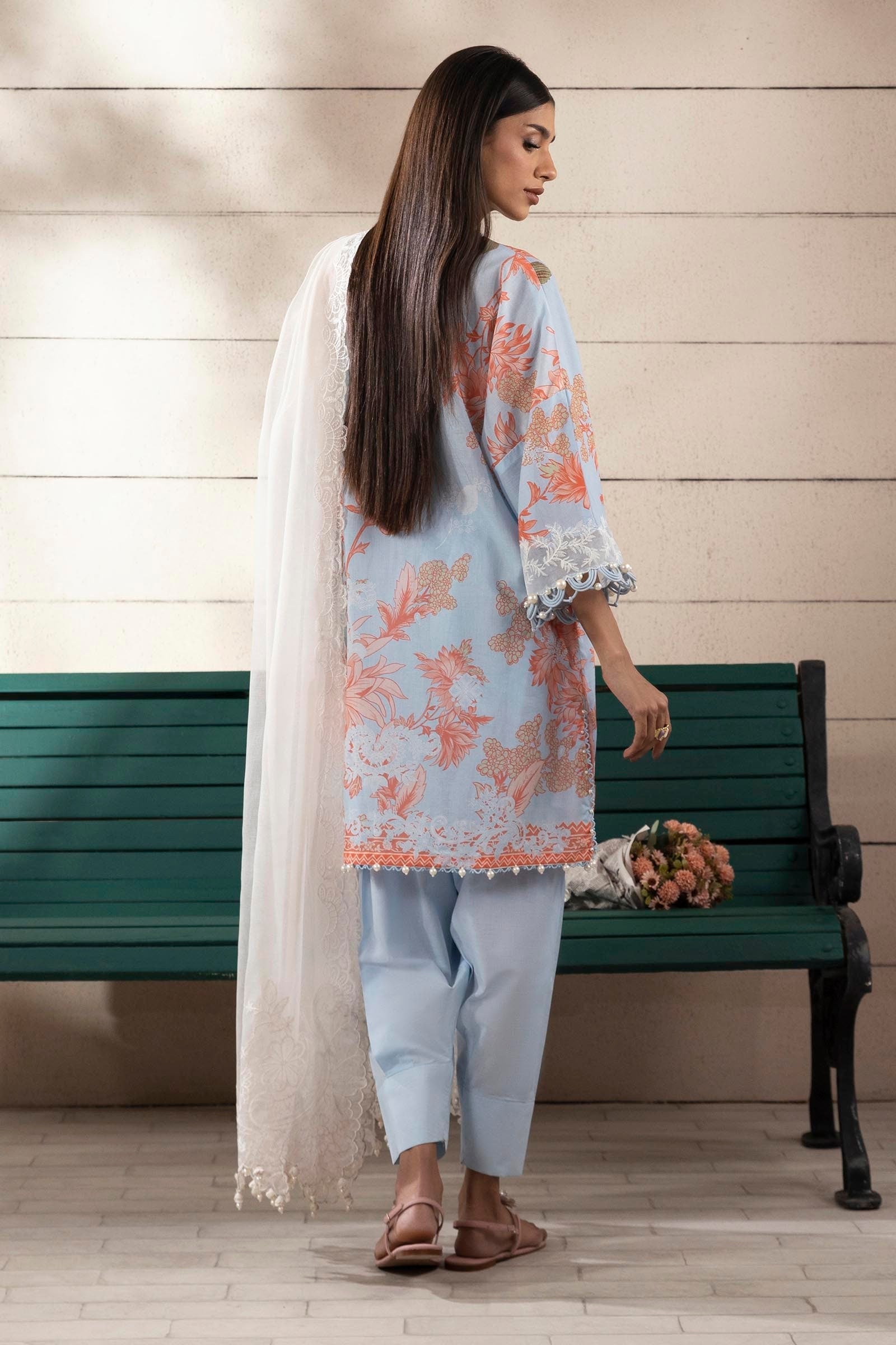 Sana Safinaz | Muzlin Spring 25 | M251-020B-3CS - Official Sana Safinaz - Agha Fabrics UK