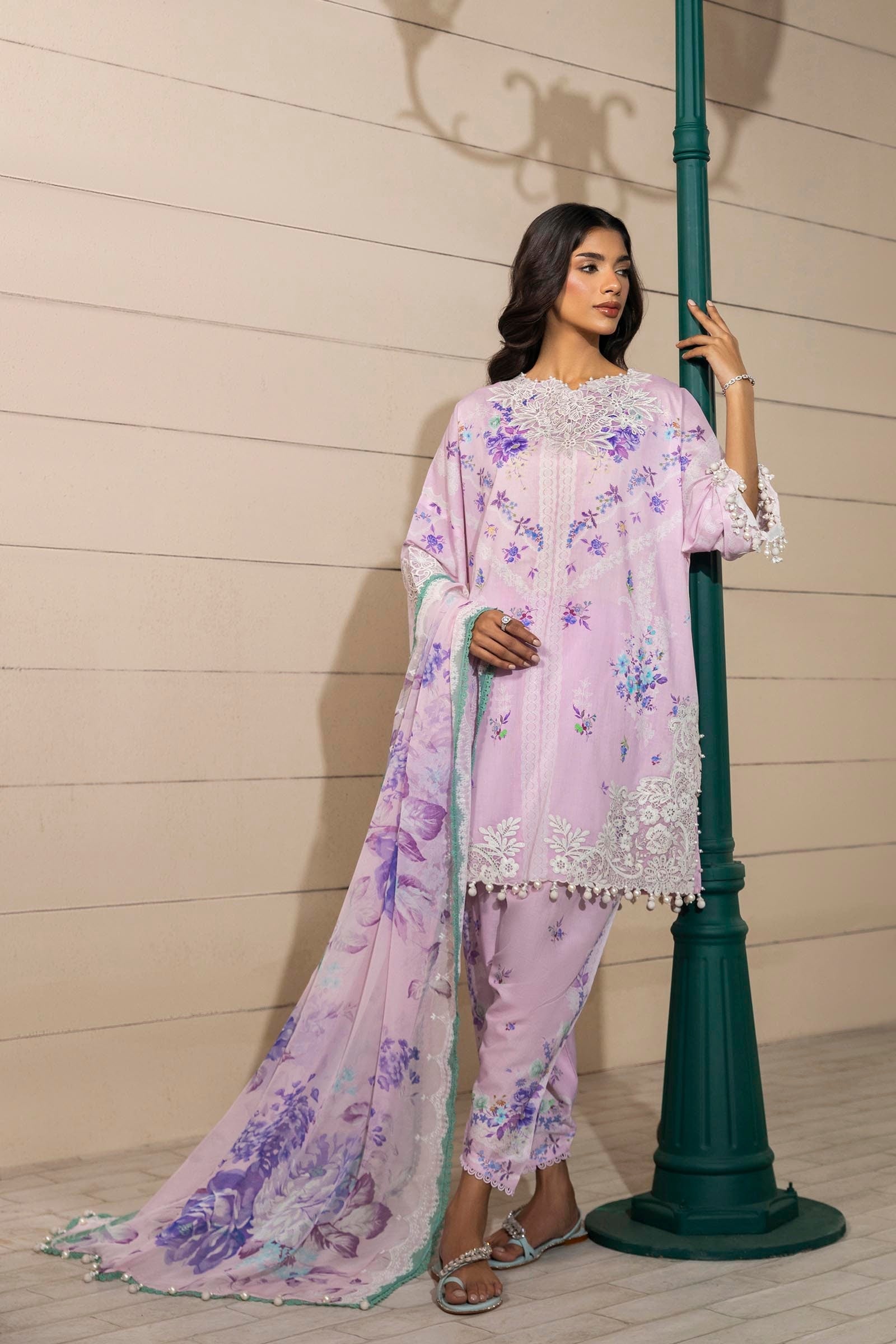 Sana Safinaz | Muzlin Spring 25 | M251-021B-3CI - Official Sana Safinaz - Agha Fabrics UK