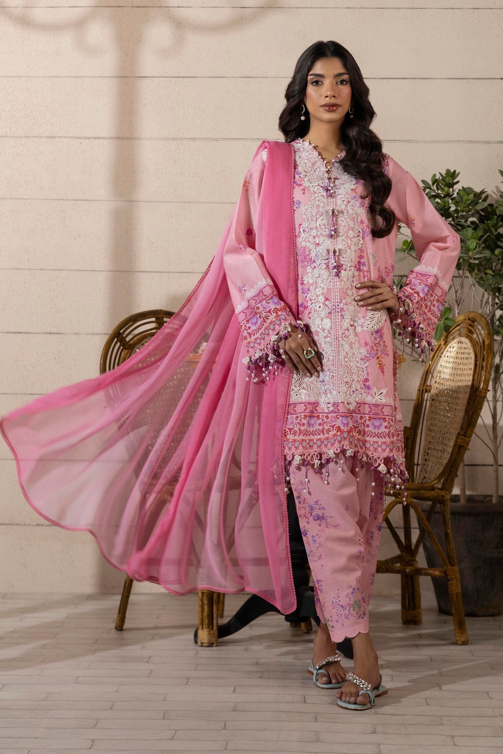 Sana Safinaz | Muzlin Spring 25 | M251-023A-3CI - Official Sana Safinaz - Agha Fabrics UK