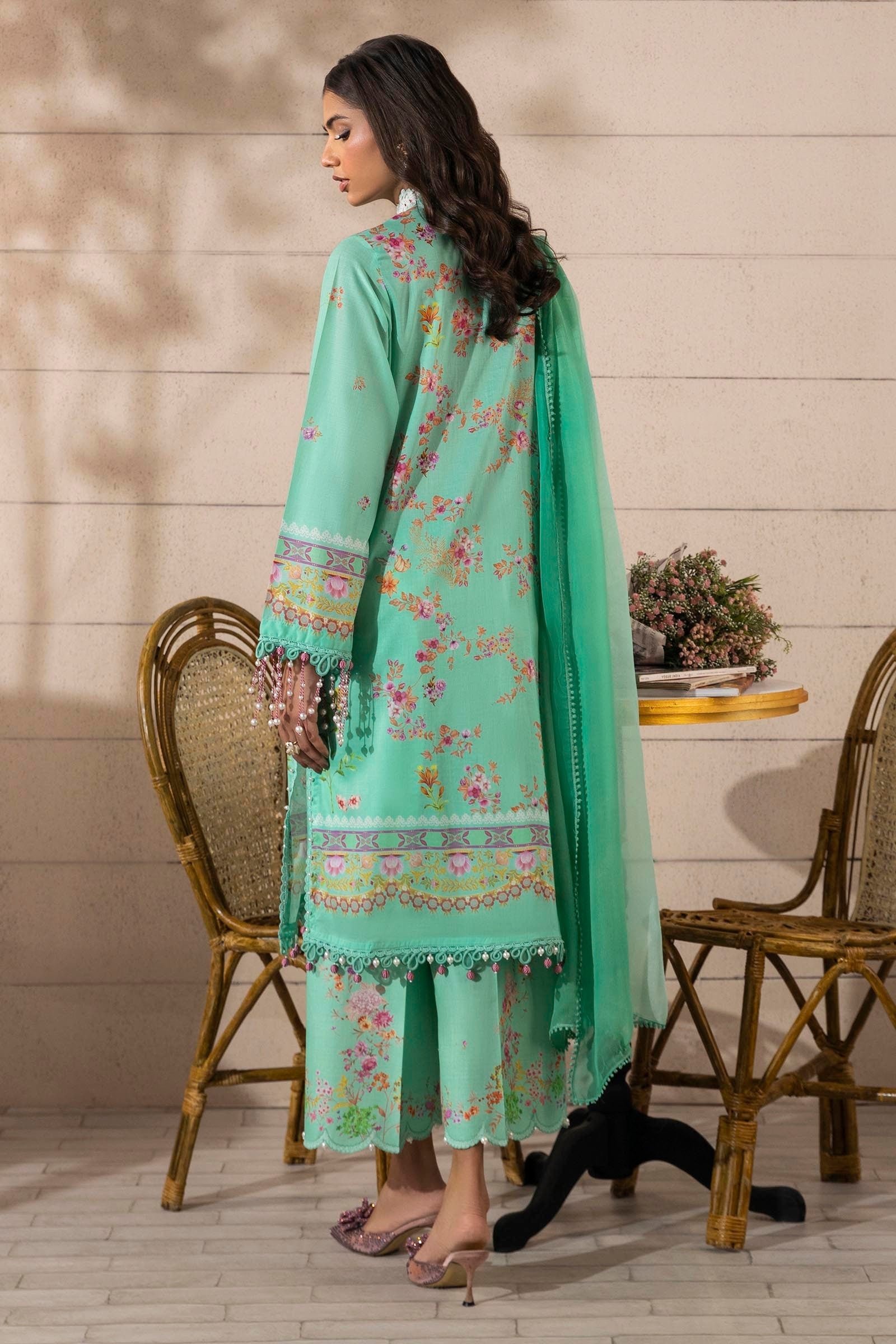 Sana Safinaz | Muzlin Spring 25 | M251-023B-3CI - Official Sana Safinaz - Agha Fabrics UK