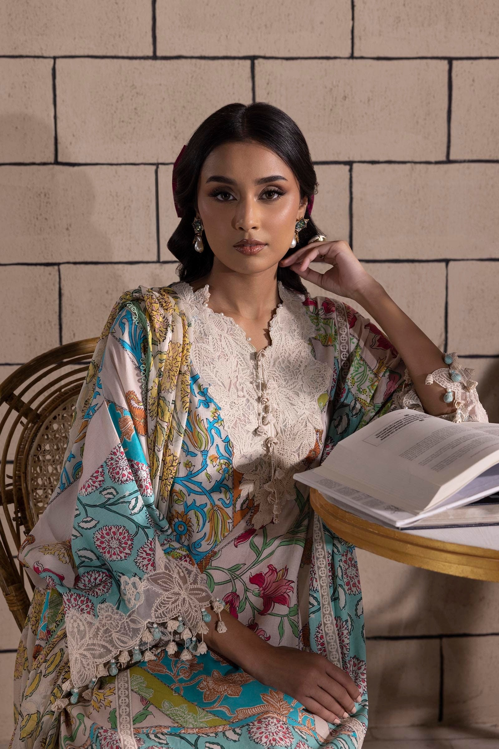 Sana Safinaz | Muzlin Spring 25 | M251-027B-3CI