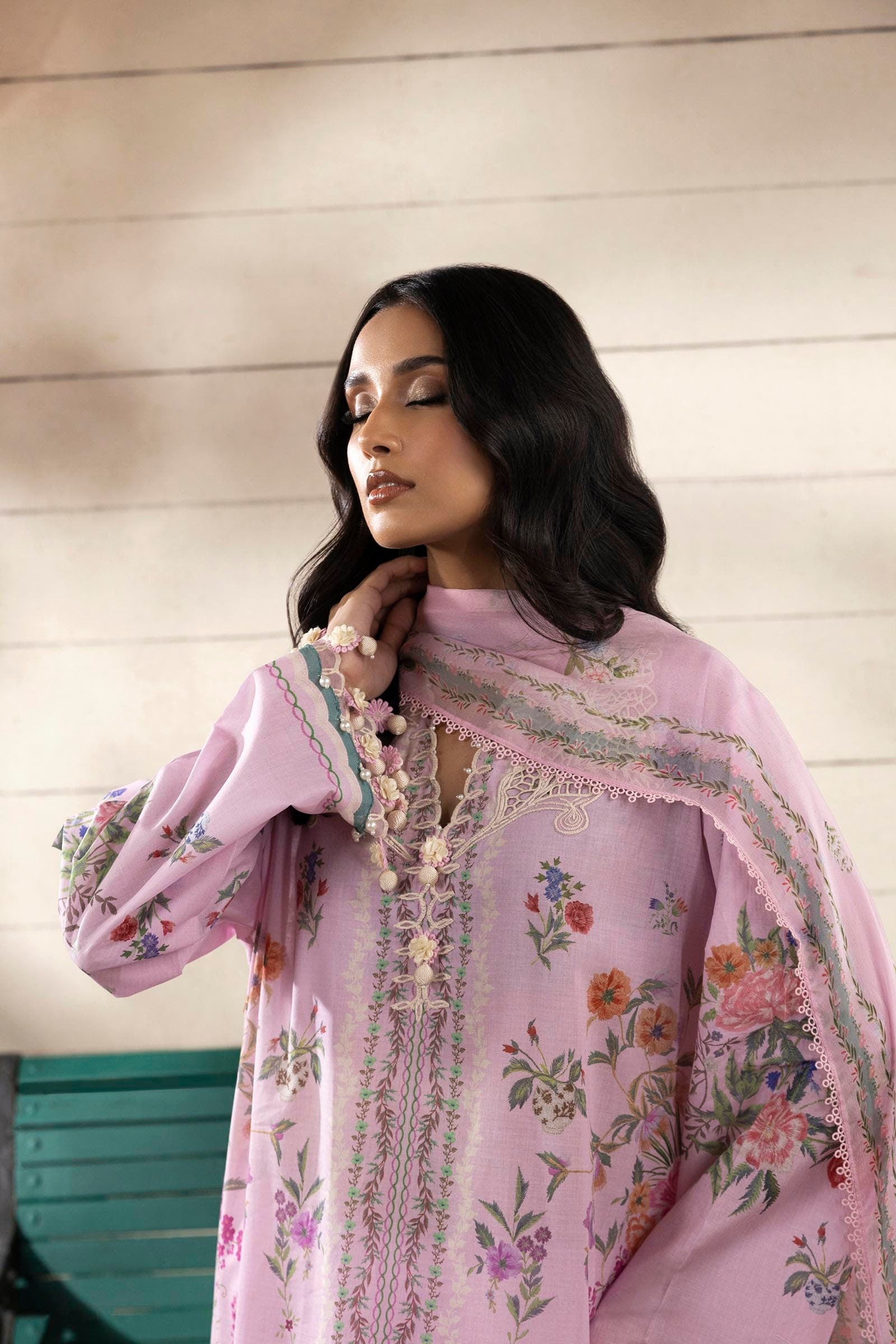 Sana Safinaz | Muzlin Spring 25 | M251-028B-3CI
