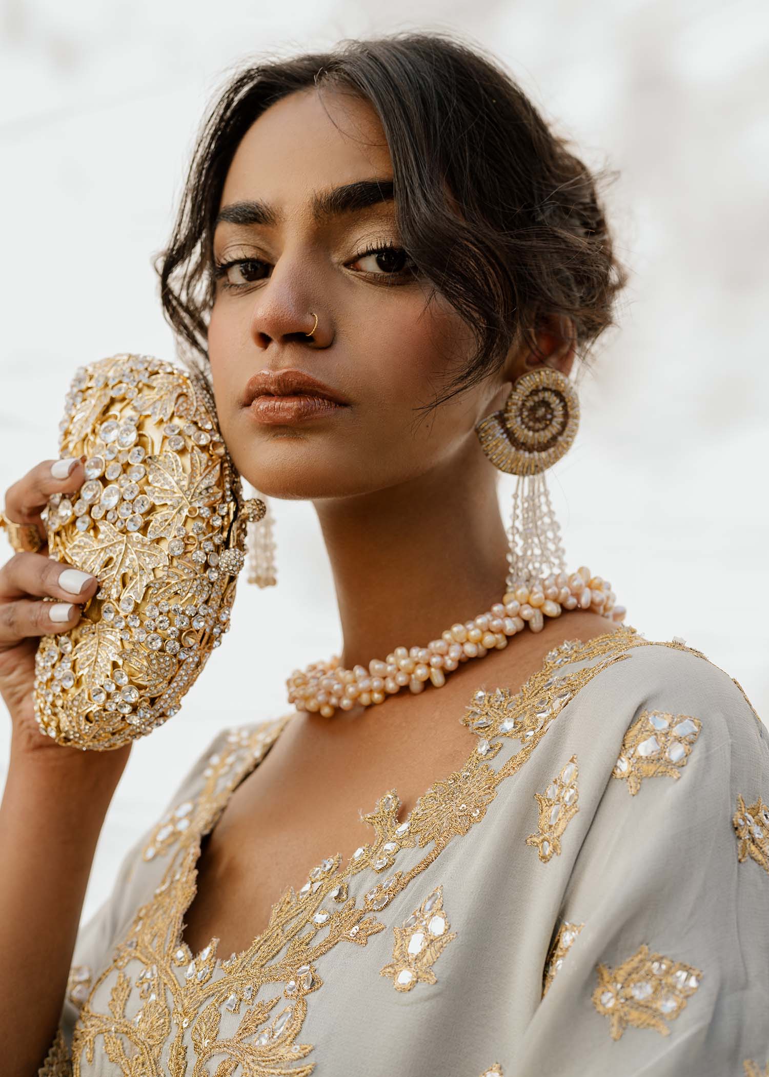 Mahgul | Eid Edit 2024 | Grey Amethyst