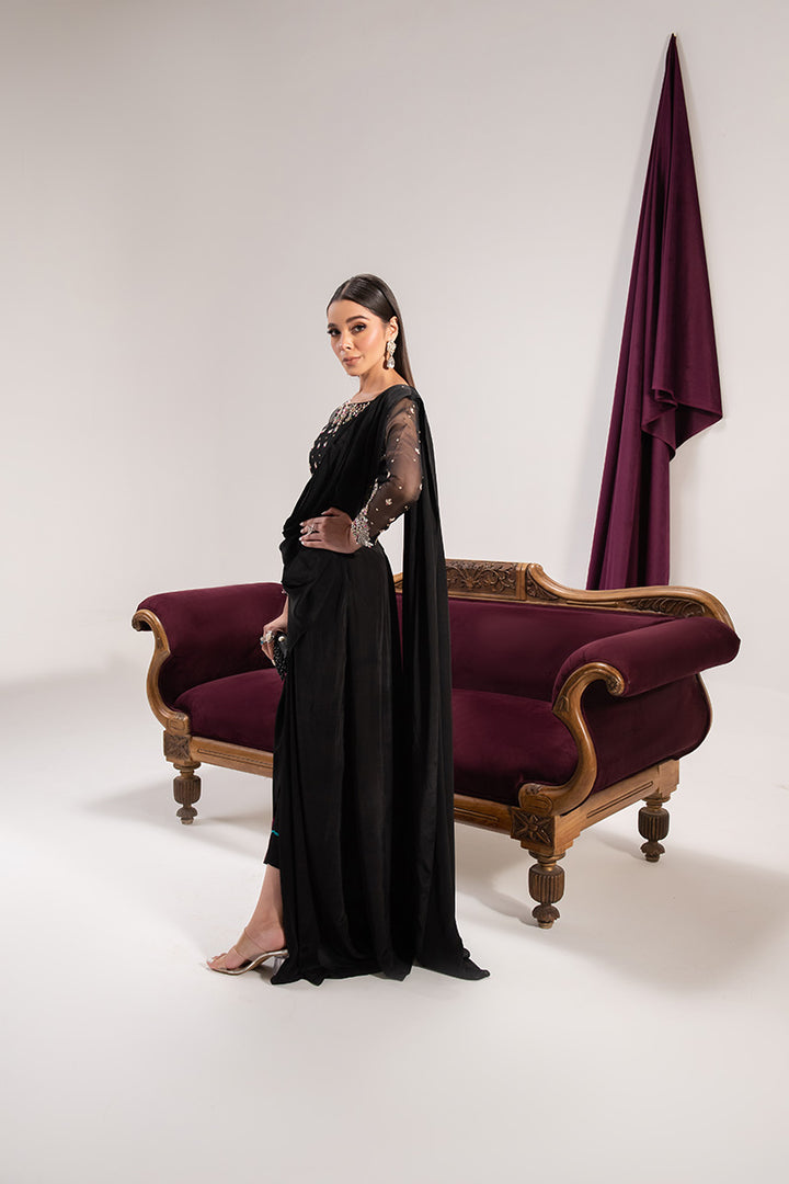 Maria Osama Khan | Tiffany Formals | Obsidian -  Maria Osama Khan Formal -  Agha Fabrics