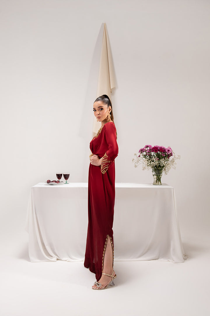 Maria Osama Khan | Tiffany Formals | Ruby - Official Maria Osama Khan - Agha Fabrics UK