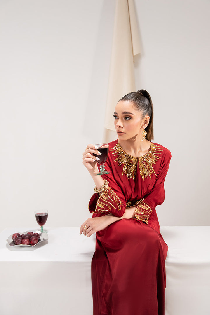 Maria Osama Khan | Tiffany Formals | Ruby - Official Maria Osama Khan - Agha Fabrics UK