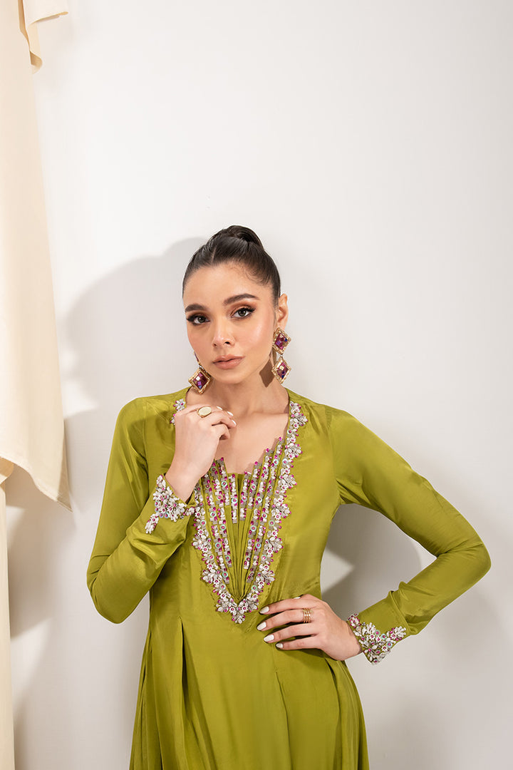 Maria Osama Khan | Tiffany Formals | Peridot - Official Maria Osama Khan - Agha Fabrics UK