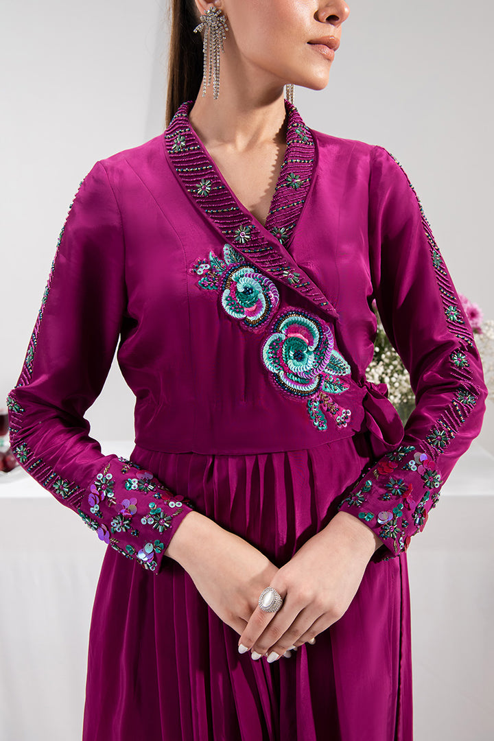 Maria Osama Khan | Tiffany Formals | Amethyst - Official Maria Osama Khan - Agha Fabrics UK