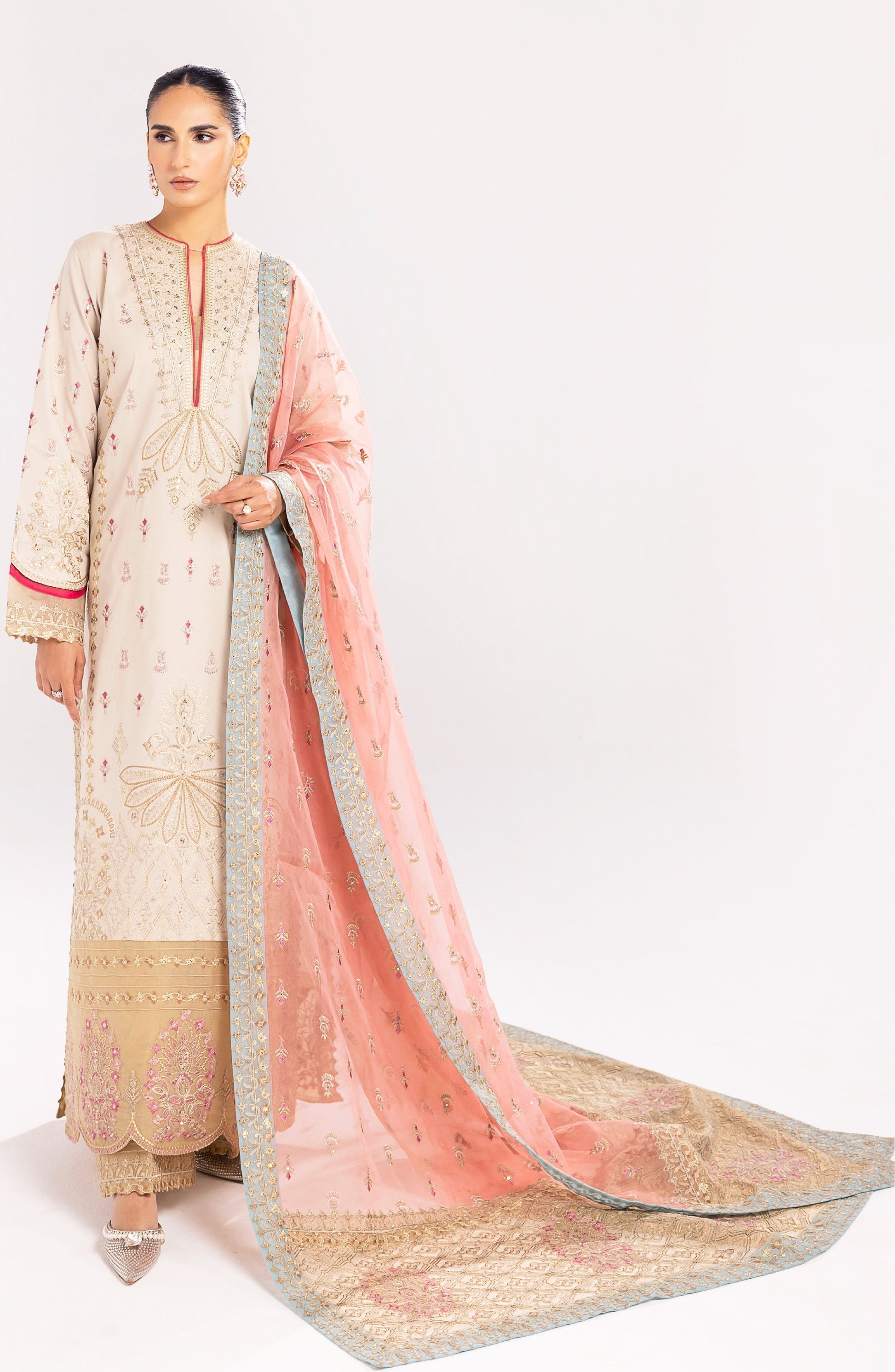 Maryum N Maria | Eid Luxury Lawn 24 | Alizeh -  Maryum N Maria Luxury -  Agha Fabrics