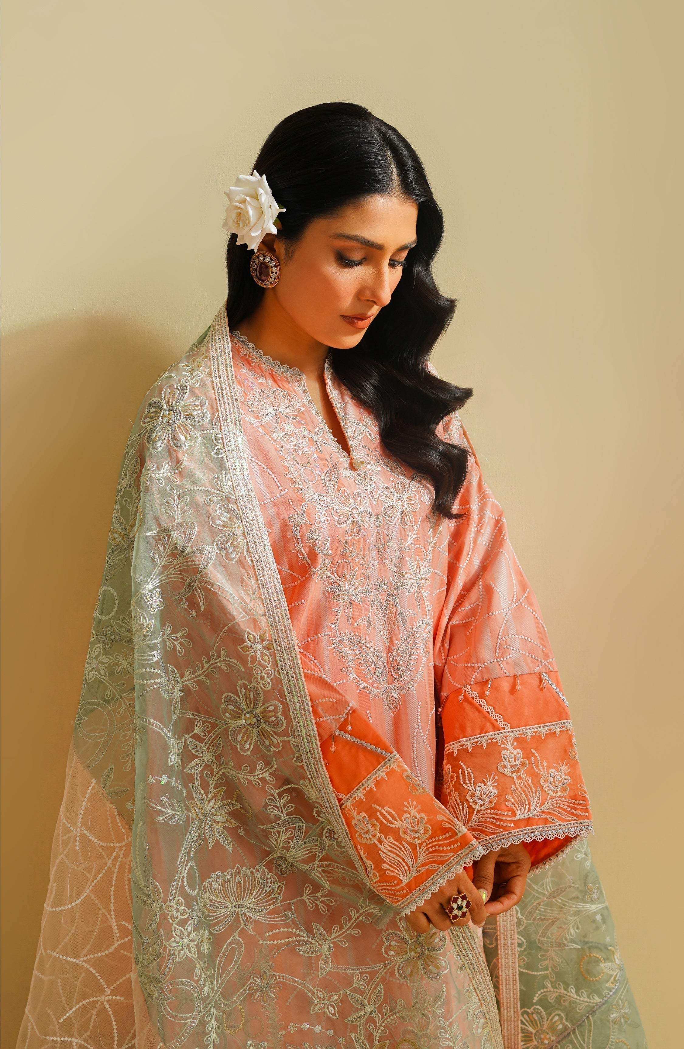 Maryum N Maria | Eid Luxury Lawn 24 | Aiza -  Maryum N Maria Luxury -  Agha Fabrics