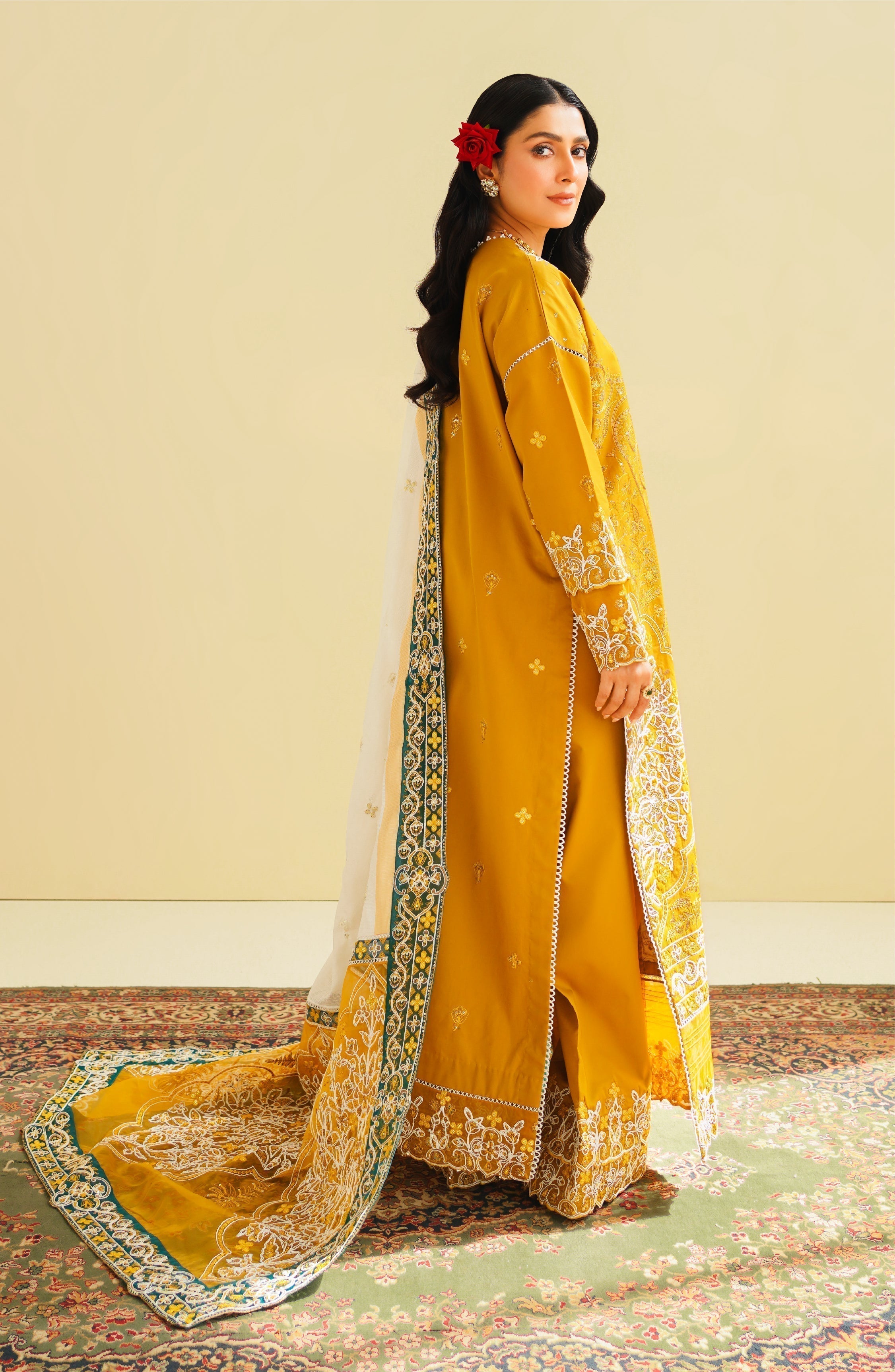 Maryum N Maria | Eid Luxury Lawn 24 | Sarah -  Maryum N Maria Luxury -  Agha Fabrics
