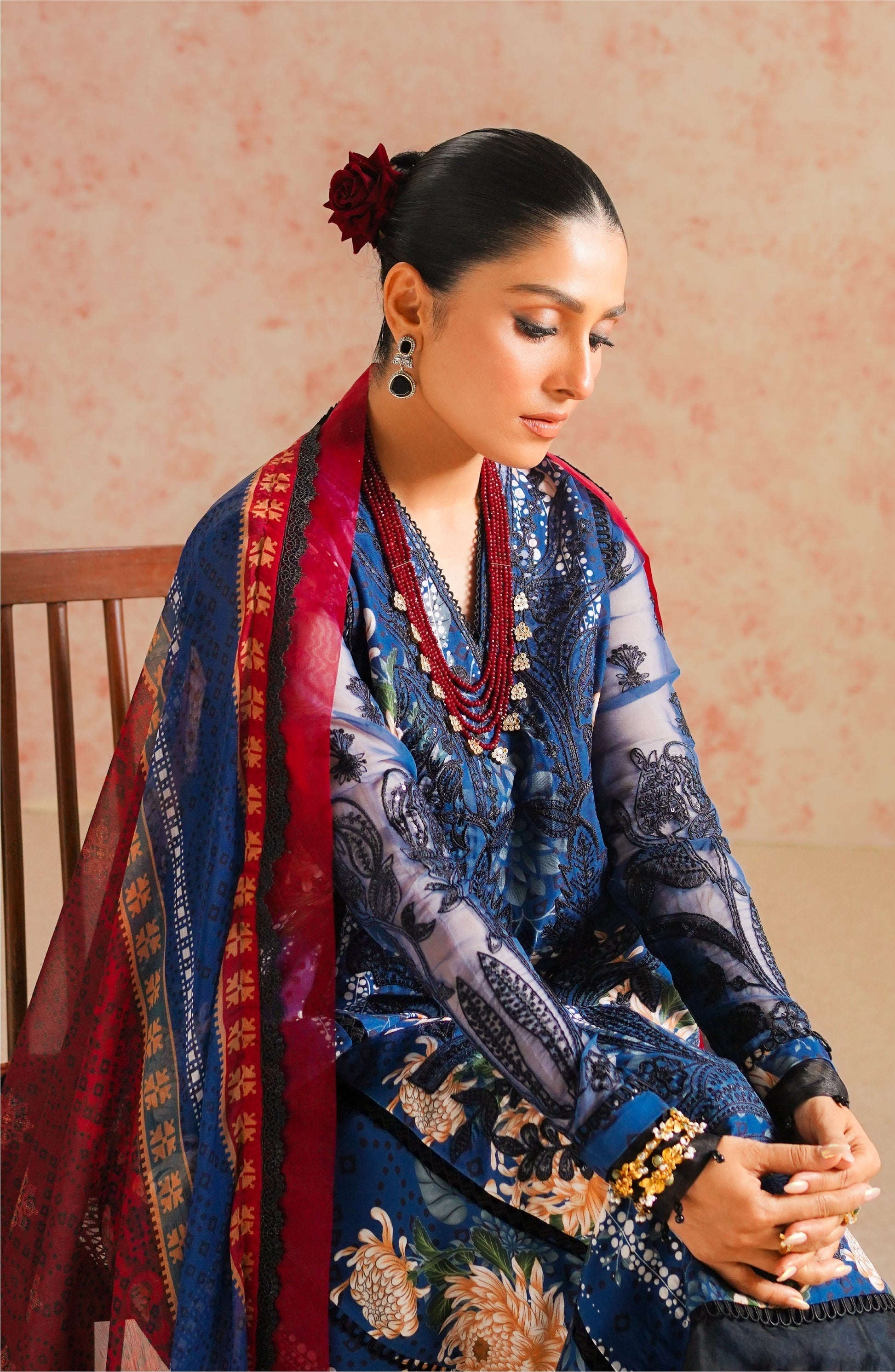 Maryum N Maria | Eid Luxury Lawn 24 | Tazmeen -  Maryum N Maria Luxury -  Agha Fabrics