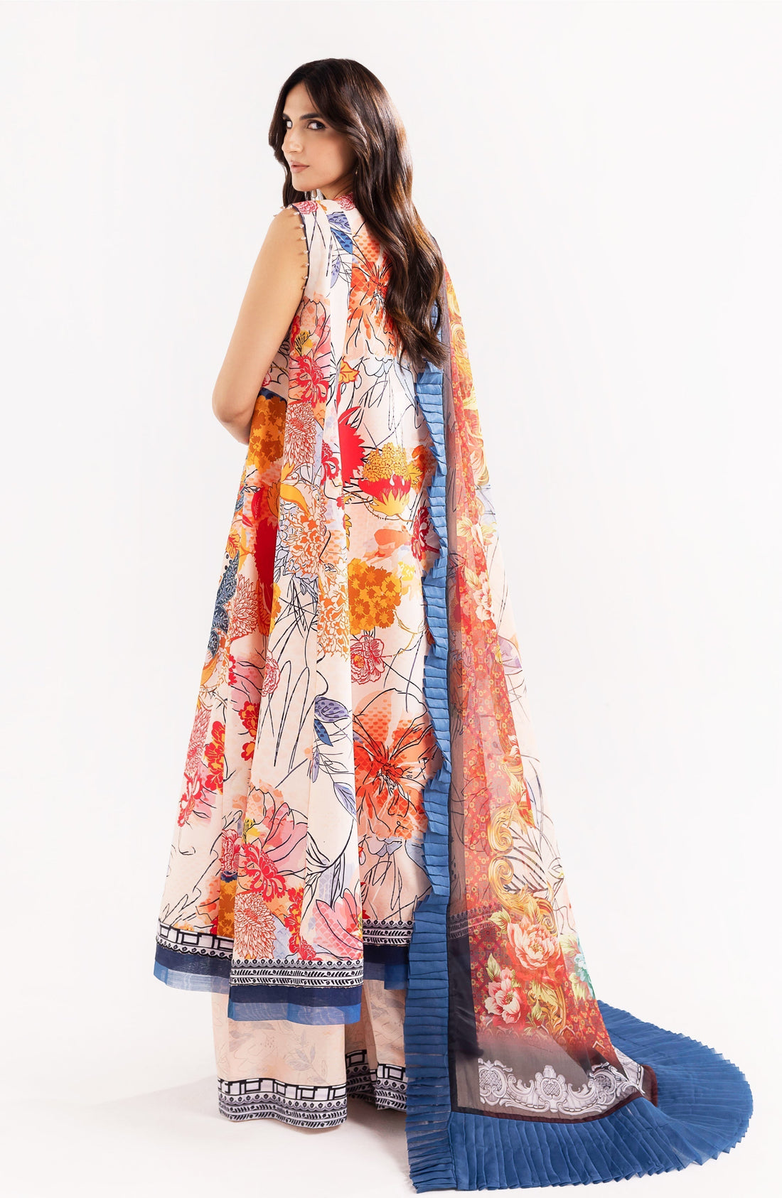 Maryum N Maria | Eid Luxury Lawn 24 | Shafaq -  Marym N Maria Luxury -  Agha Fabrics