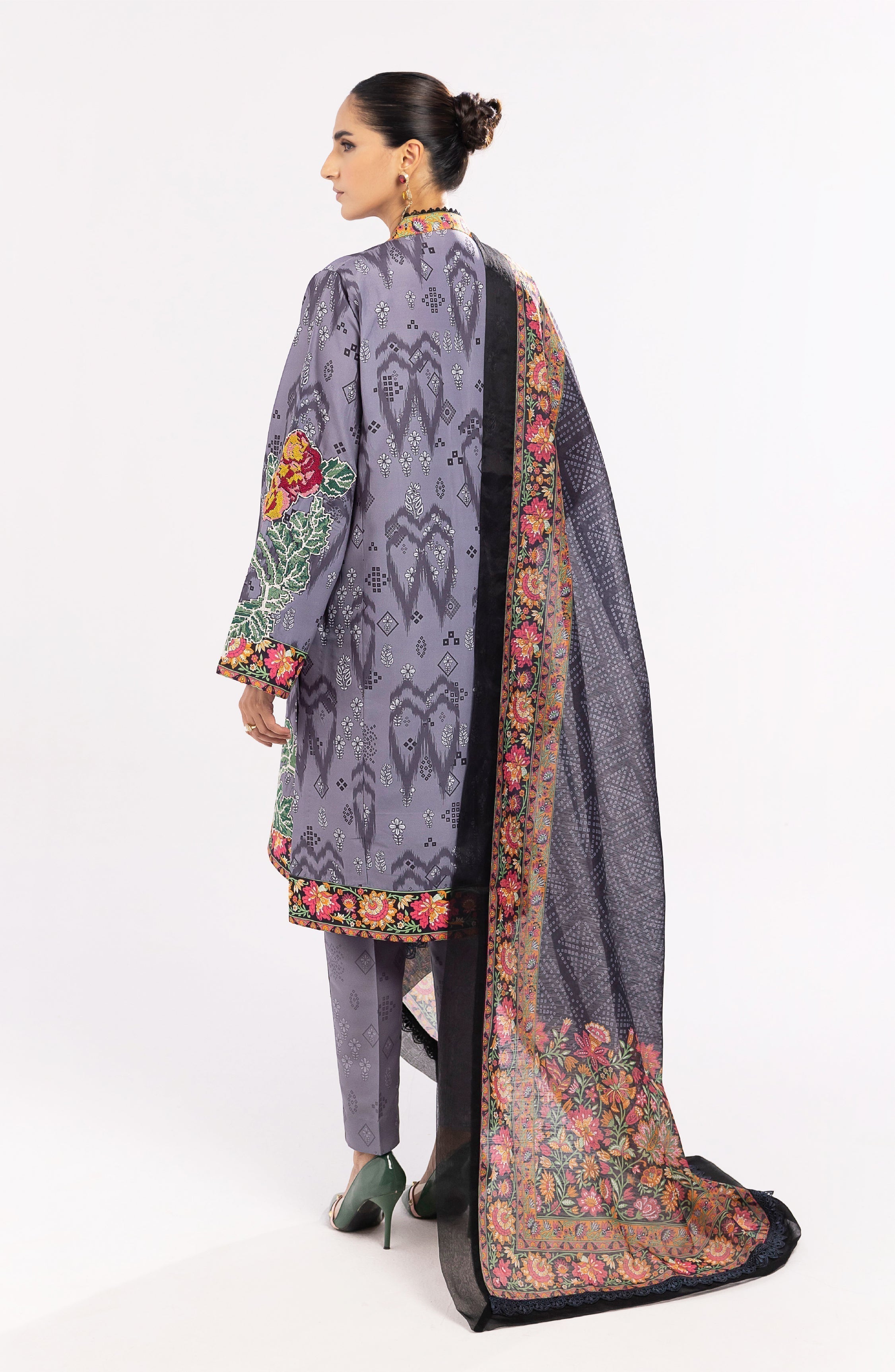 Maryum N Maria | Eid Luxury Lawn 24 | Nazm -  Marym N Maria Luxury -  Agha Fabrics