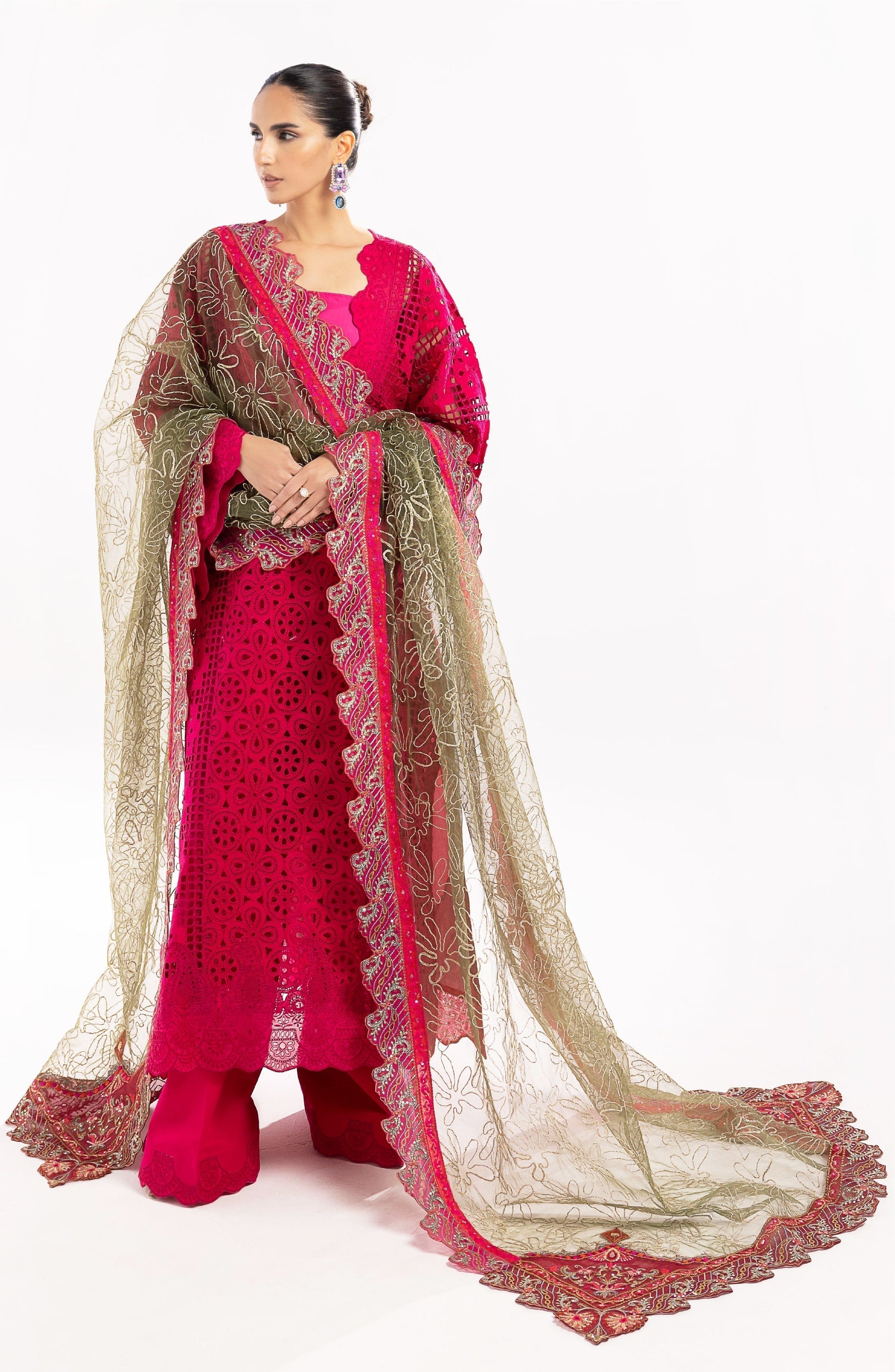Maryum N Maria | Eid Luxury Lawn 24 | Yasmin -  Maryum N Maria Luxury -  Agha Fabrics