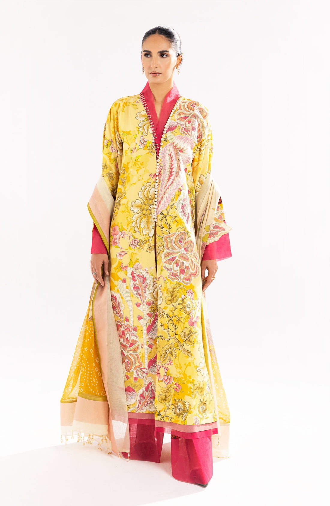 Maryum N Maria | Eid Luxury Lawn 24 | Zohreh -  Marym N Maria Luxury -  Agha Fabrics