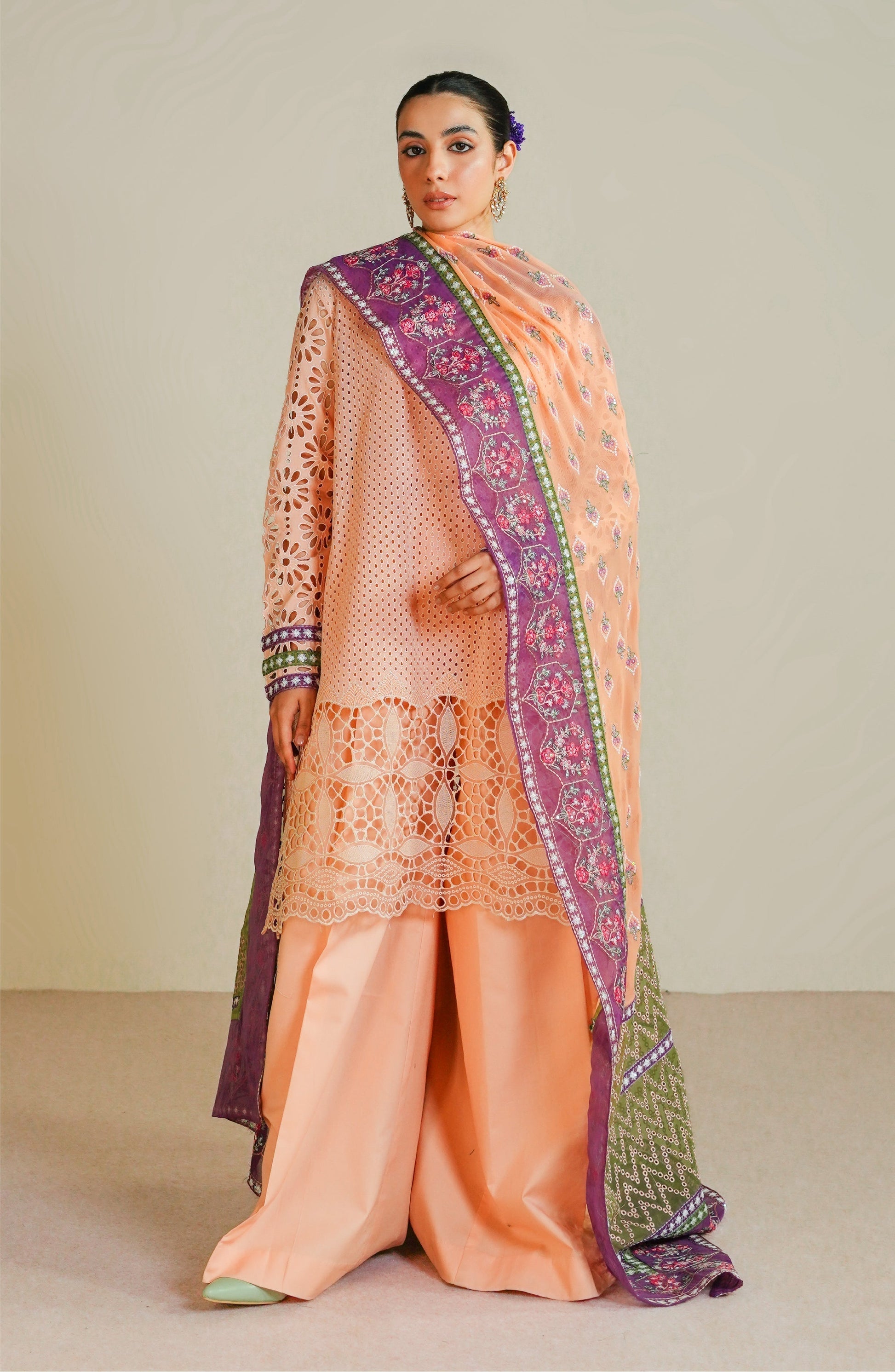 Maryum N Maria | Eid Luxury Lawn 24 | Roheen -  Maryum N Maria Luxury -  Agha Fabrics