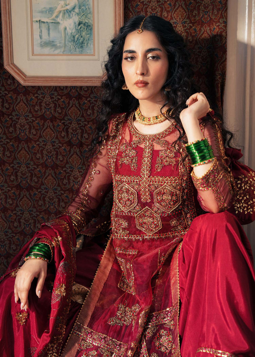 Laj by Lajwanti | Runaway Formals 25 | Ruby Veil