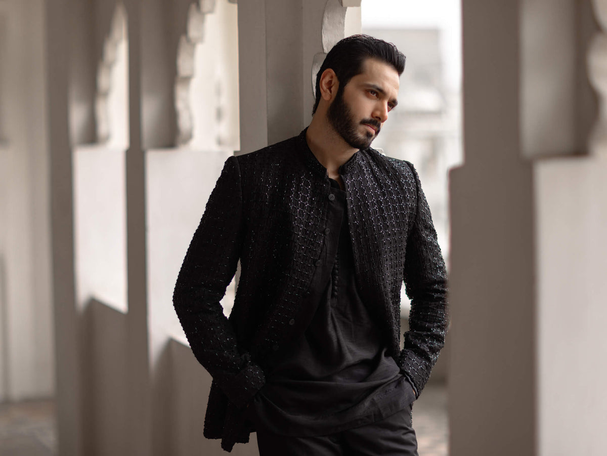 Pakistani Menswear | MAYA-DEMIR - Official Agha Fabrics Ltd. - Agha Fabrics UK