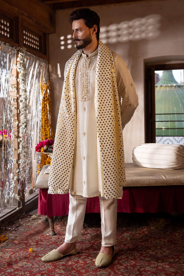 Pakistani Menswear | MAYA-KEREM - Official Agha Fabrics Ltd. - Agha Fabrics UK