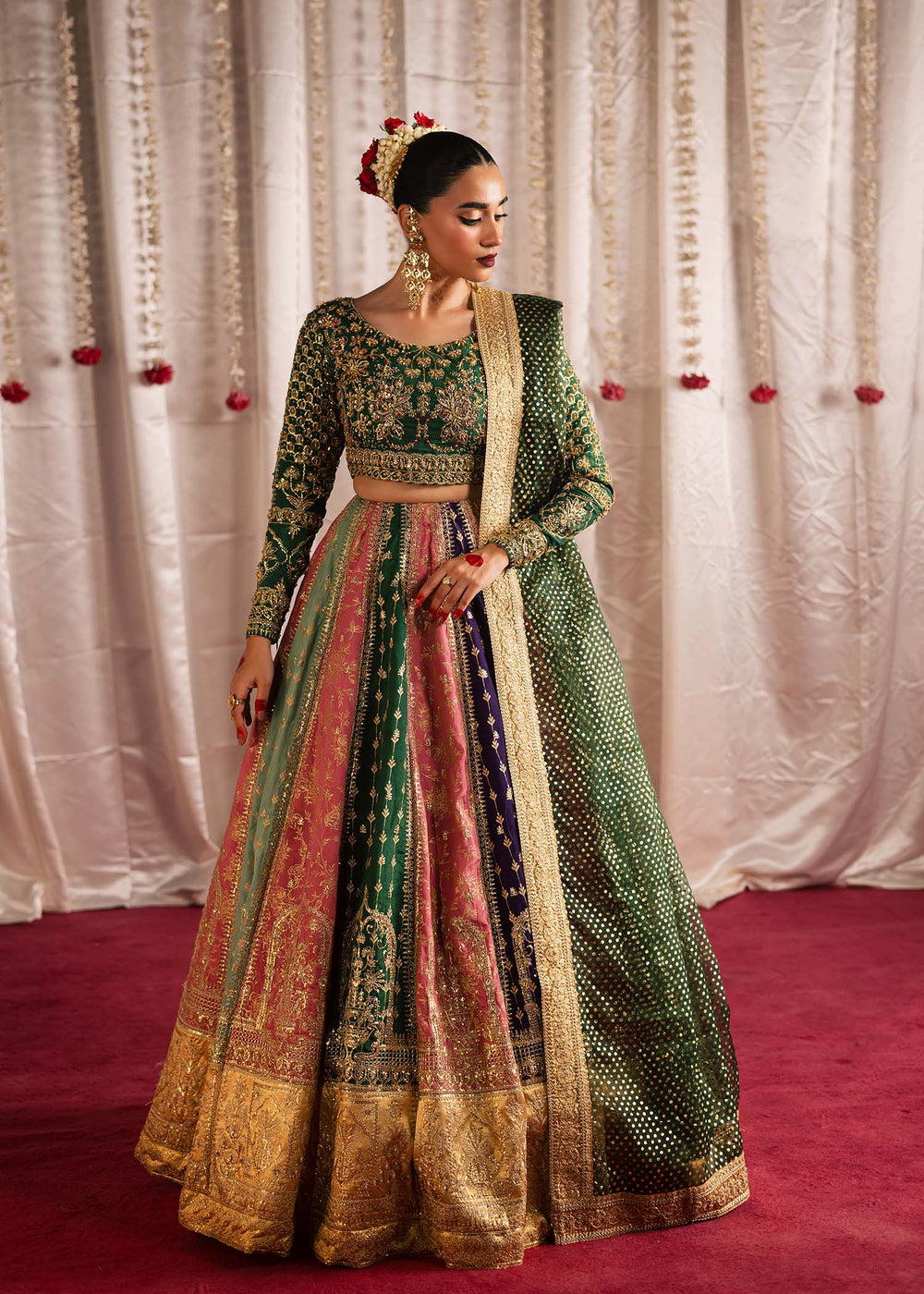 Maria Osama Khan | Jhil Mil Wedding Festive | Rangrez - Maria Osama - Official Maria Osama Khan - Agha Fabrics UK