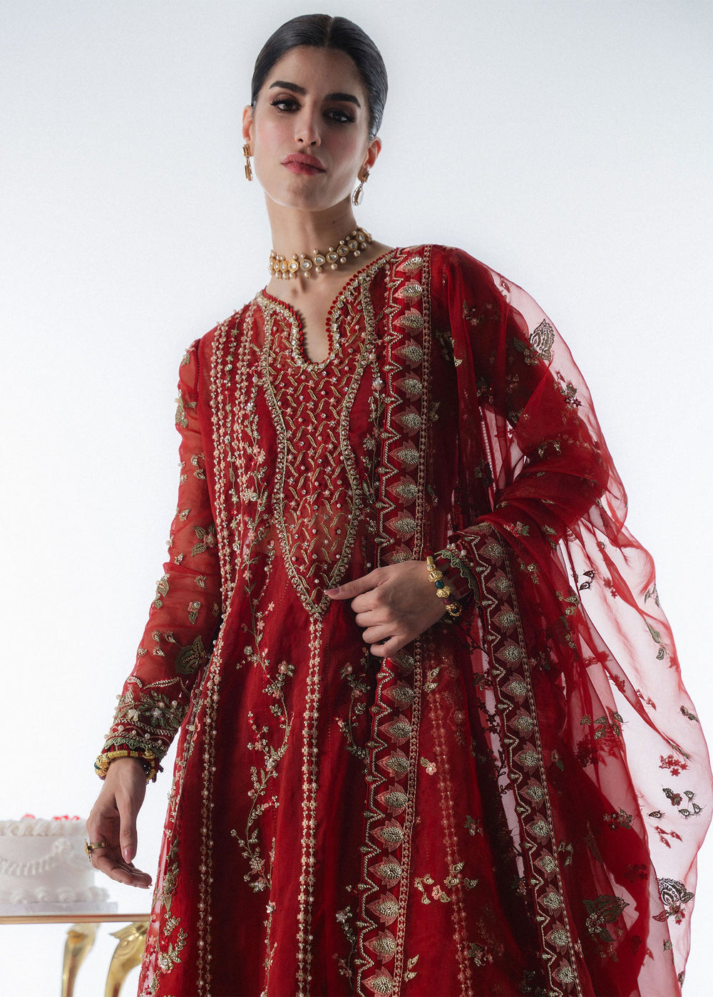 Sadaf Fawad Khan | Festive 25 | Scarlet