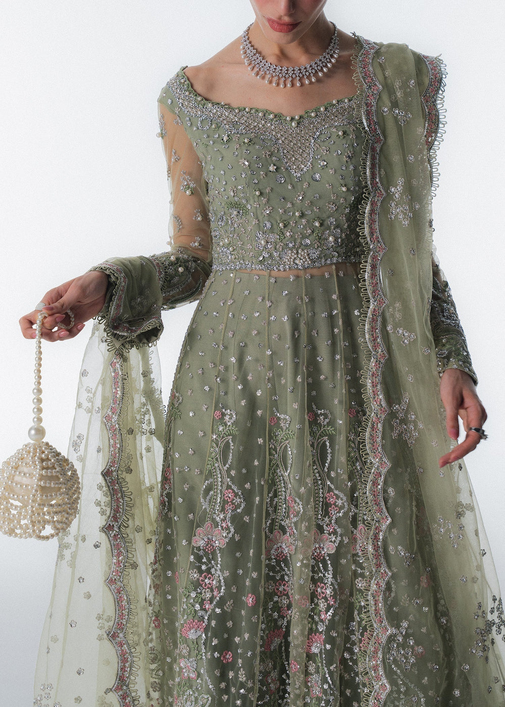 Sadaf Fawad Khan | Festive 25 | Seafoam