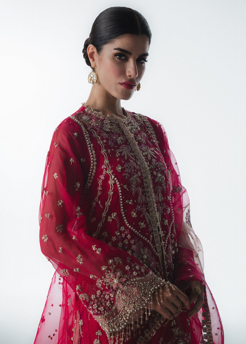 Sadaf Fawad Khan | Festive 25 | Fuschia Rose