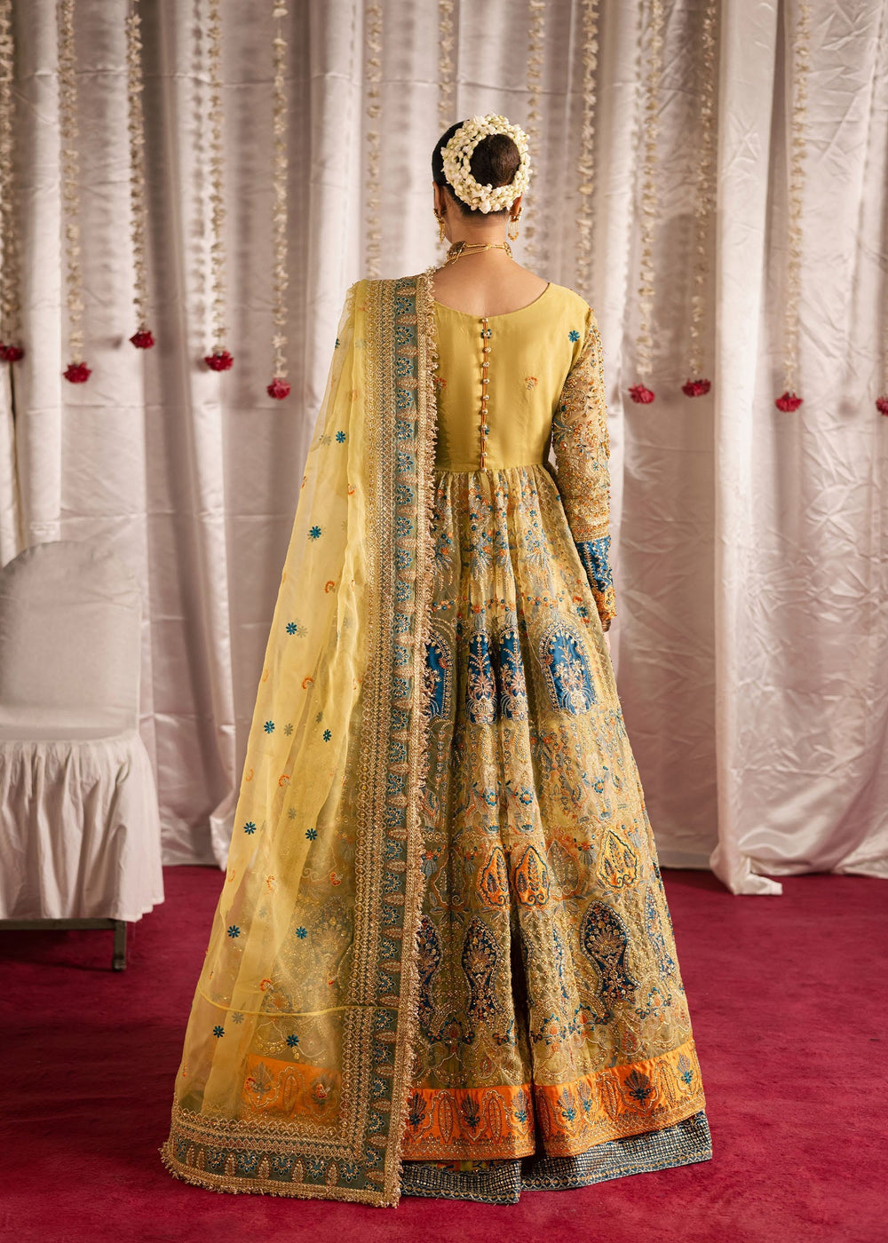 Maria Osama Khan | Jhil Mil Wedding Festive | Sunehri - Maria Osama - Official Maria Osama Khan - Agha Fabrics UK