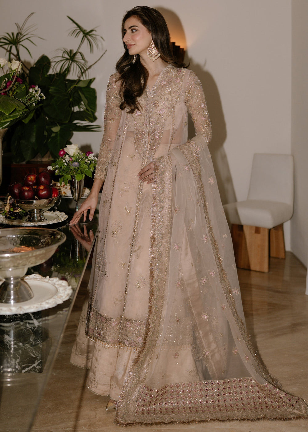 Sadaf Fawad Khan | Festive 25 | Ivory Celeste