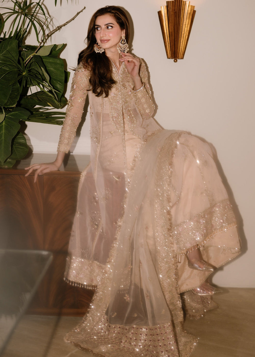 Sadaf Fawad Khan | Festive 25 | Ivory Celeste