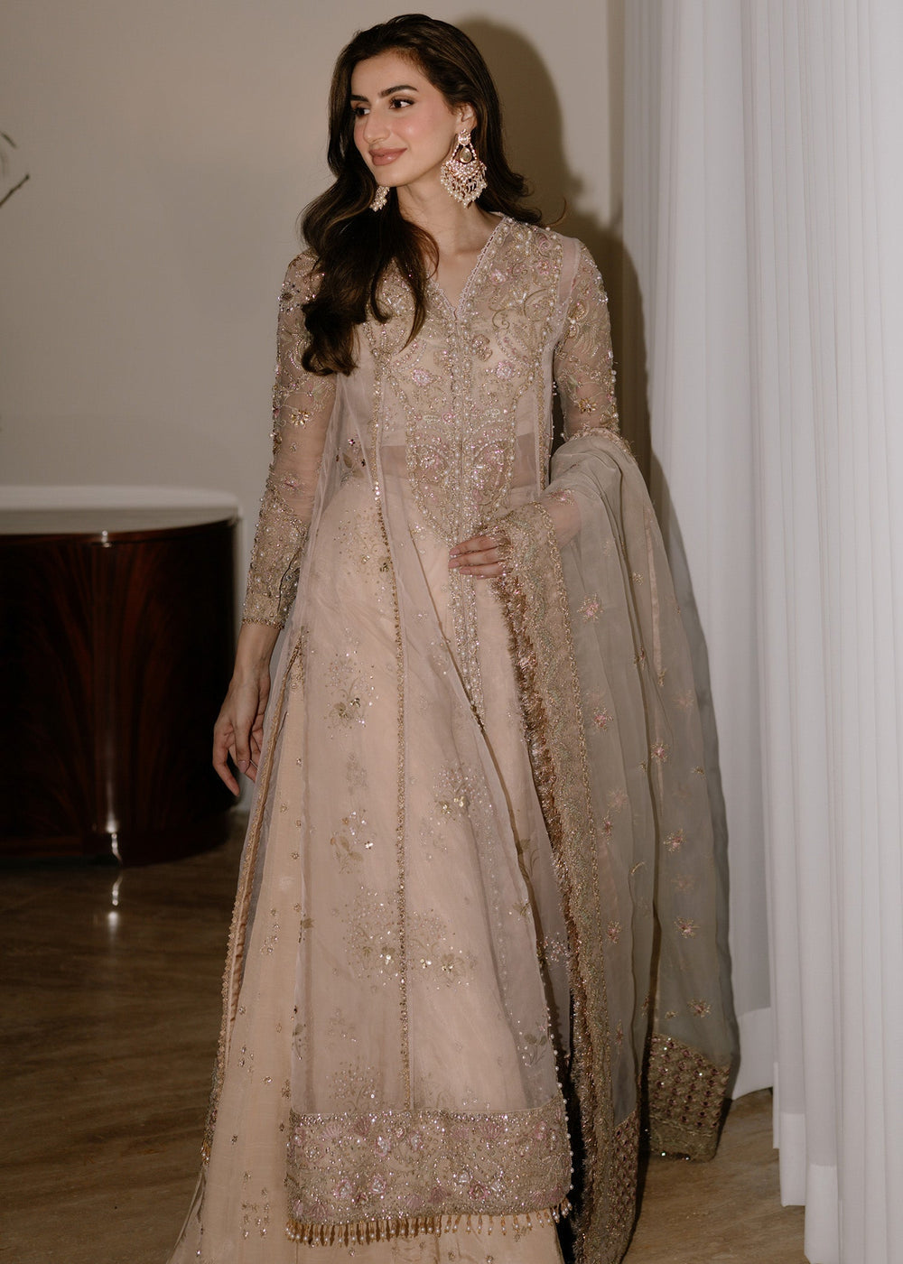 Sadaf Fawad Khan | Festive 25 | Ivory Celeste