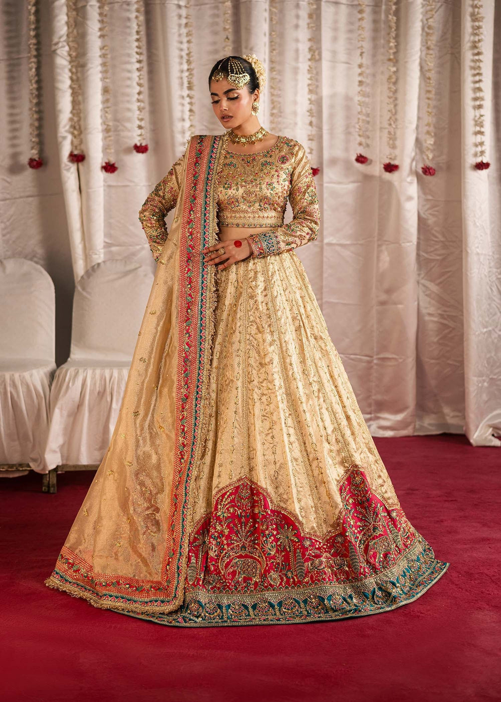 Maria Osama Khan | Jhil Mil Wedding Festive | Danak - Maria Osama - Official Maria Osama Khan - Agha Fabrics UK