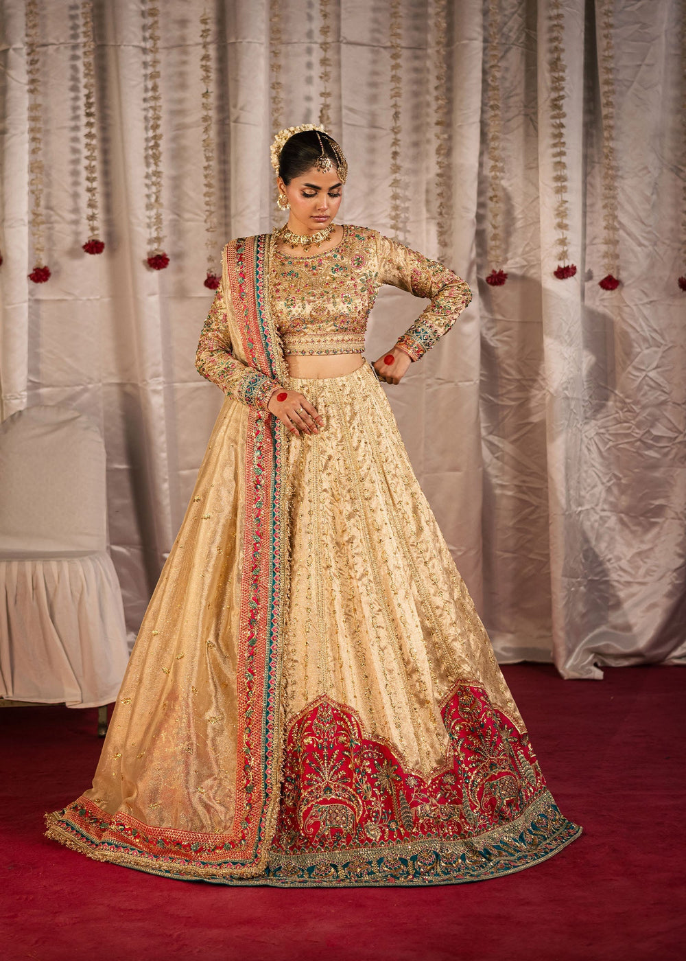 Maria Osama Khan | Jhil Mil Wedding Festive | Danak - Maria Osama - Official Maria Osama Khan - Agha Fabrics UK