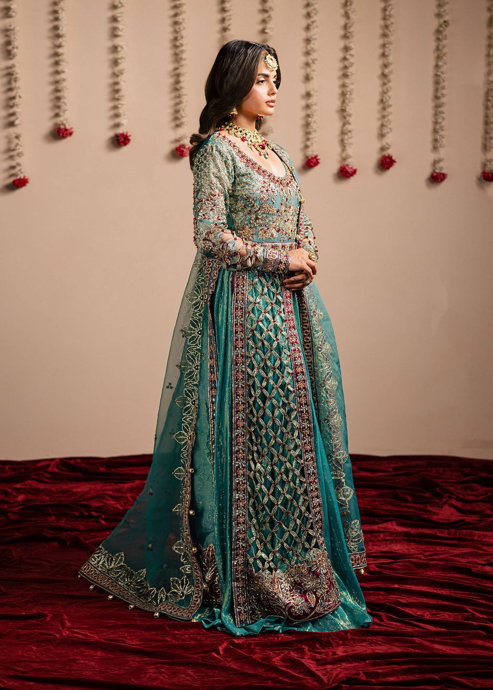 Maria Osama Khan | Jhil Mil Wedding Festive | Chamkeli - Maria Osama - Official Maria Osama Khan - Agha Fabrics UK