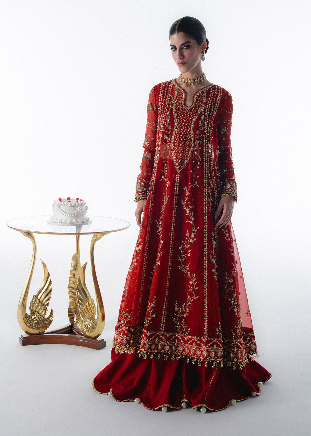 Sadaf Fawad Khan | Festive 25 | Scarlet