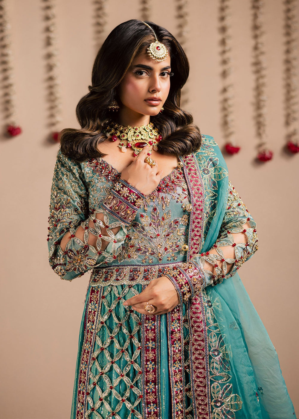 Maria Osama Khan | Jhil Mil Wedding Festive | Chamkeli - Maria Osama - Official Maria Osama Khan - Agha Fabrics UK