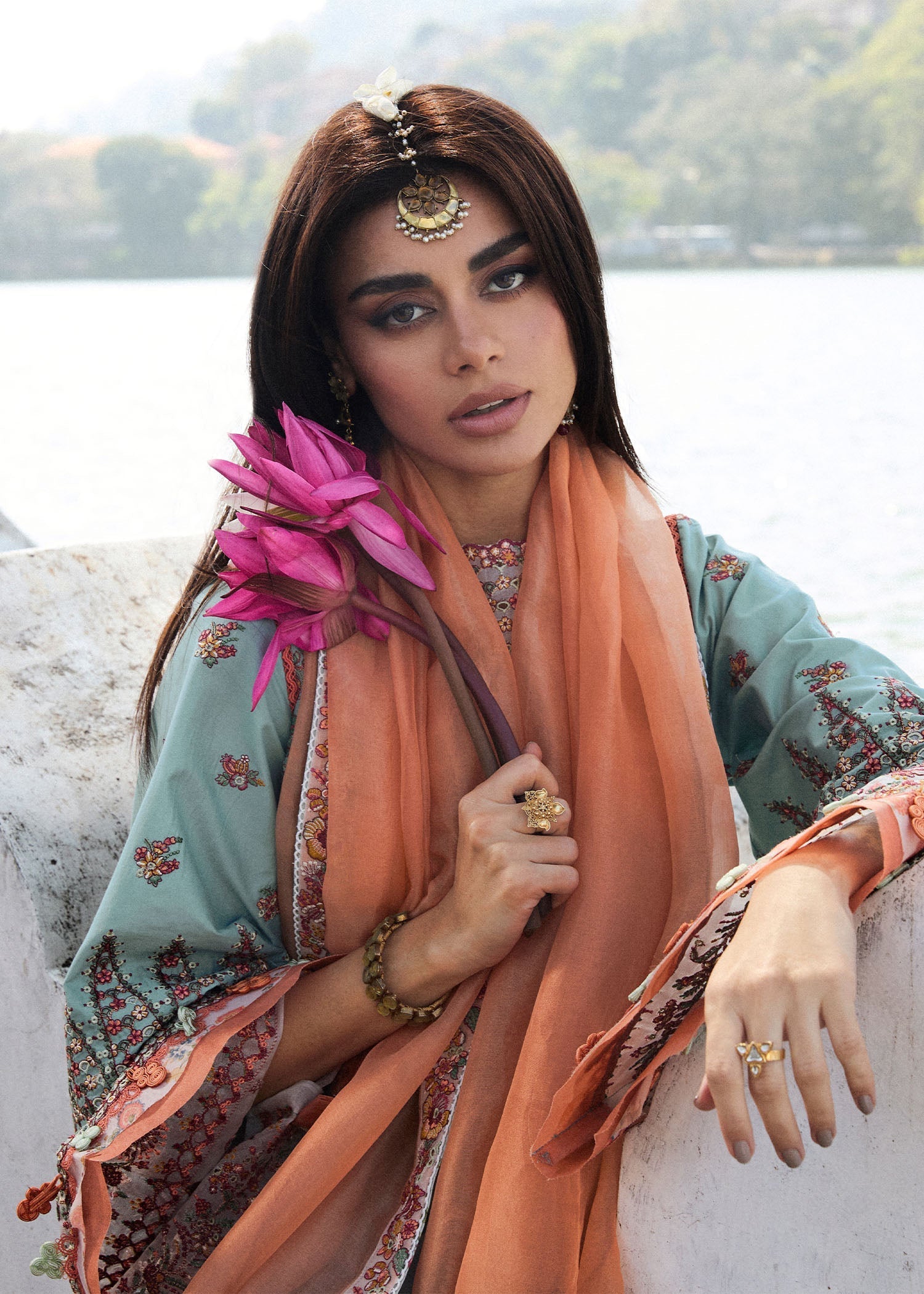 Hussain Rehar | Luxury Lawn 25 | Malibu