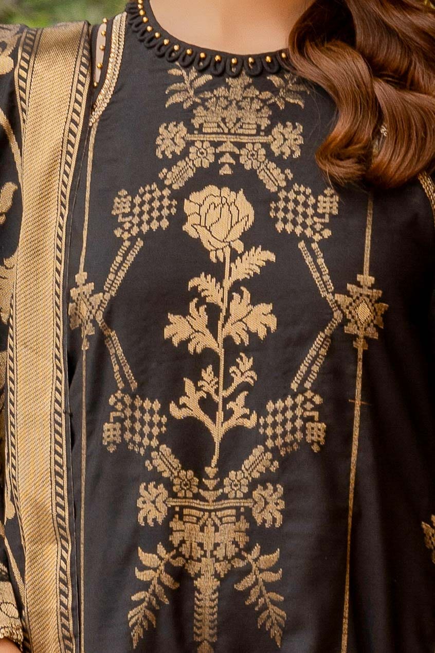 Gul Ahmed | Winter Collection 24 | Jacquard Suit MJ-42062 - Official Gul Ahmed - Agha Fabrics UK