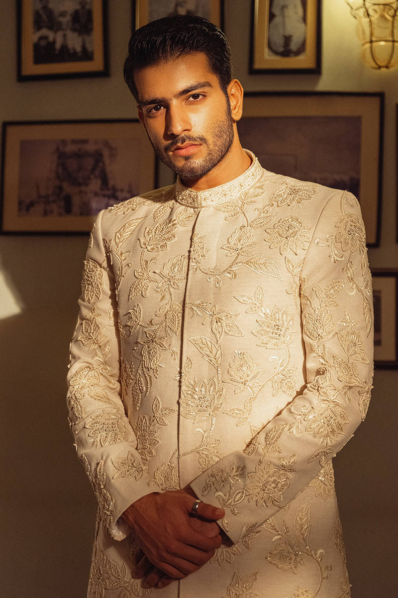 Pakistani Menswear | MNR-AROOJ - Official Agha Fabrics Ltd. - Agha Fabrics UK