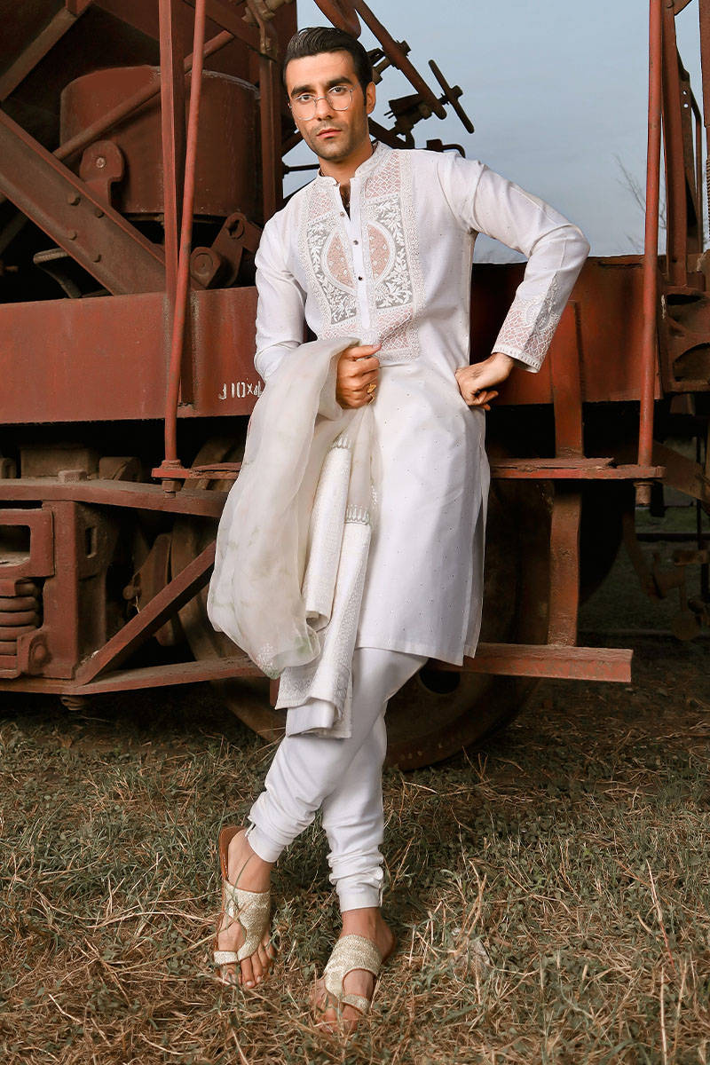 Pakistani Menswear | MNR-RAWISH - Official Agha Fabrics Ltd. - Agha Fabrics UK