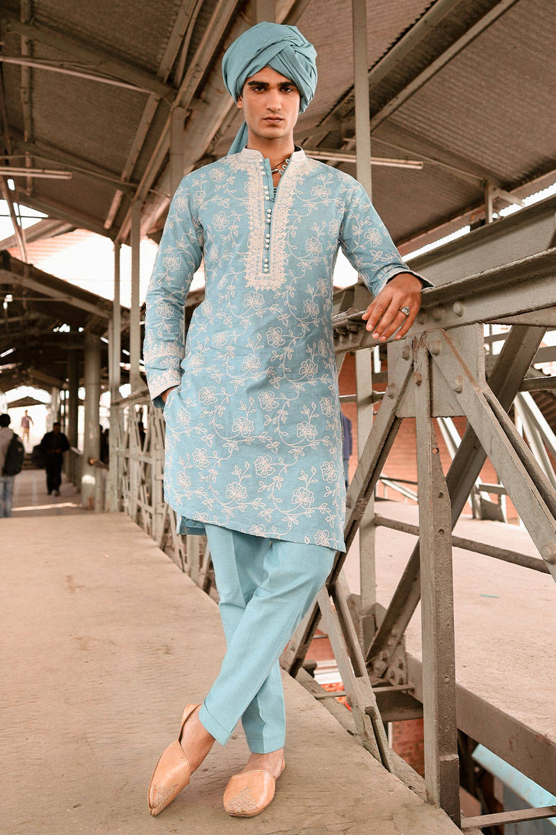 Pakistani Menswear | MNR-RAHBAR - Official Agha Fabrics Ltd. - Agha Fabrics UK