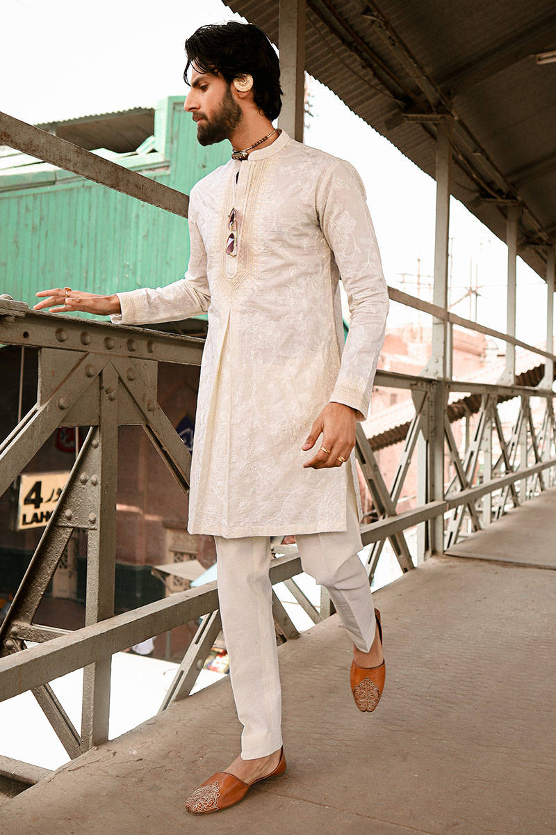 Pakistani Menswear | MNR-BAHRAM - Official Agha Fabrics Ltd. - Agha Fabrics UK
