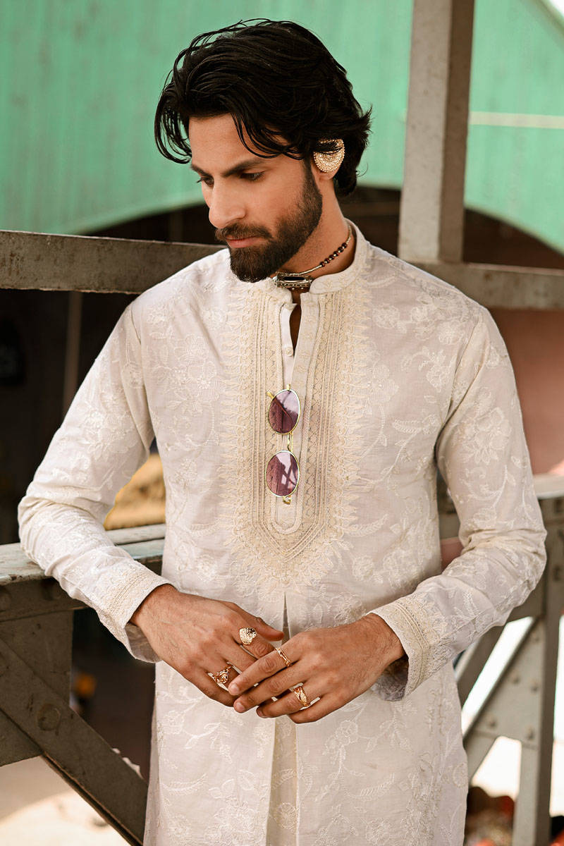 Pakistani Menswear | MNR-BAHRAM - Official Agha Fabrics Ltd. - Agha Fabrics UK