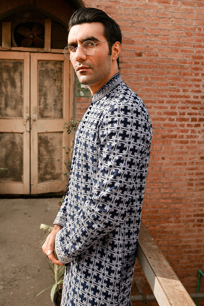 Pakistani Menswear | MNR-SAFDAR - Official Agha Fabrics Ltd. - Agha Fabrics UK