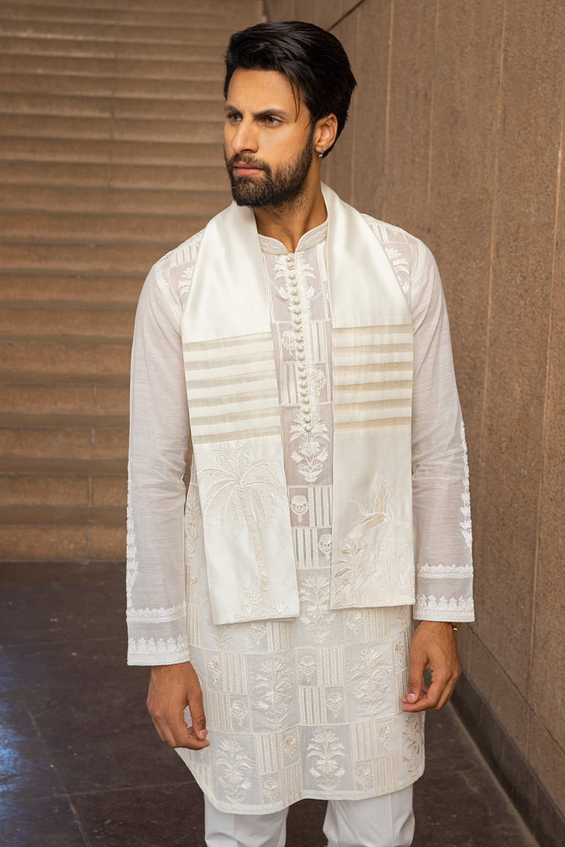 Pakistani Menswear | MNR-YB-14 - Official Agha Fabrics Ltd. - Agha Fabrics UK