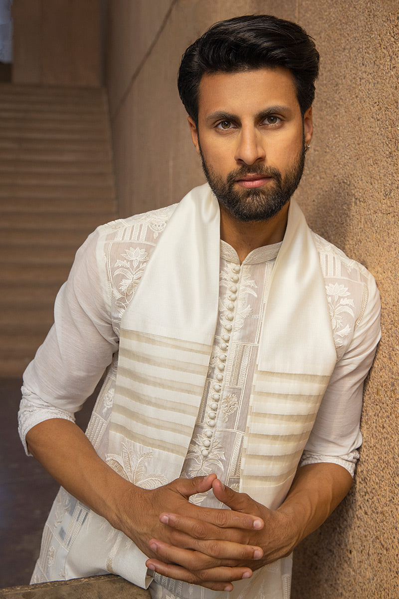 Pakistani Menswear | MNR-YB-14 - Official Agha Fabrics Ltd. - Agha Fabrics UK