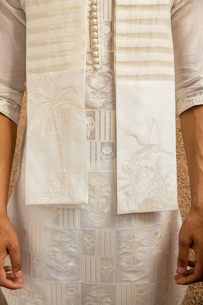 Pakistani Menswear | MNR-YB-14 - Official Agha Fabrics Ltd. - Agha Fabrics UK